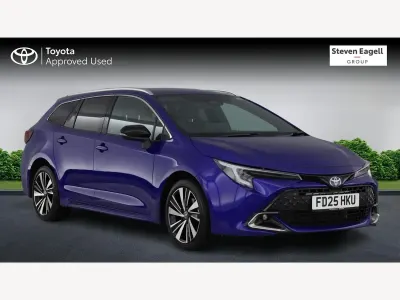 Used Toyota Corolla Design 140 HP (102 kW) 2025 Blue Estate
