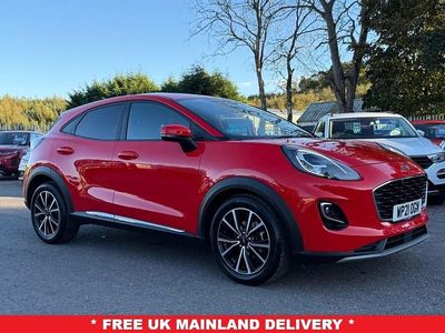 Used Ford Puma Titanium 155 HP (114 kW) 2021 Red SUV