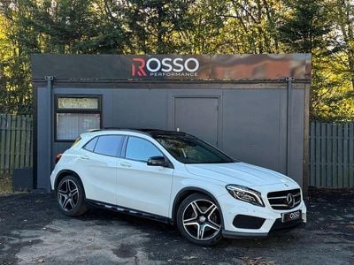 White Used 2014 Mercedes GLA220 AMG line SUV | £10,495 (A bit pricey)