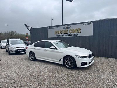 Alpine white Used 2018 BMW 520 M Sport Sedan | £18,695 (Fair price)