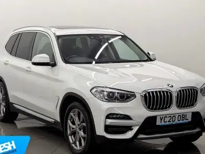 Used BMW X3 xLine 184 HP (135 kW) 2020 White SUV