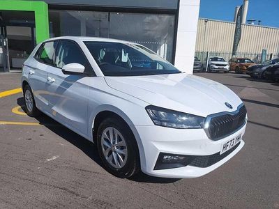 Moon white metallic Used 2023 Skoda Fabia Comfort Hatchback | £12,450 (Fair price)