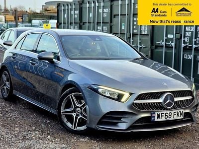 Used Mercedes A180 AMG line 116 HP (85 kW) 2018 Grey Hatchback