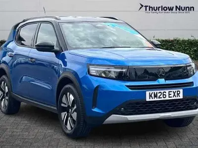 New Vauxhall Frontera Ultimate 145 HP (106 kW) 2026 Effect blue SUV