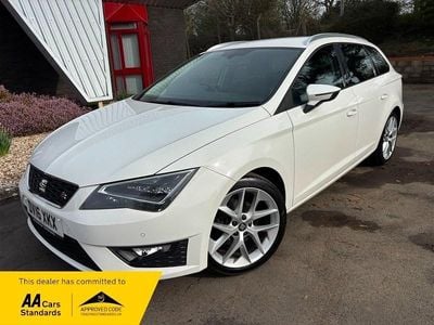 Used Seat Leon FR 148 HP (108 kW) 2016 White Estate