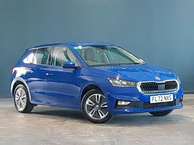 Used Skoda Fabia Comfort 80 HP (58 kW) 2023 Blue Hatchback