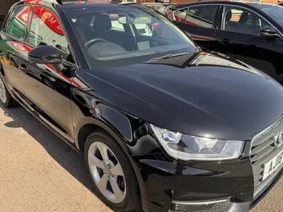 Used Audi A1 Sportback Sport 125 HP (91 kW) 2018 Black Hatchback