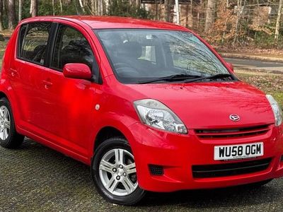 Used Daihatsu Sirion 90 HP (66 kW) 2008 Red Hatchback