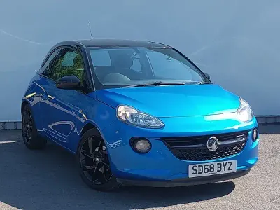 Used Vauxhall Adam 70 HP (51 kW) 2018 Blue Hatchback