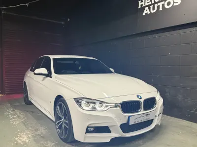 Begagnad BMW 330e M Sport 2017 Vit Sedan