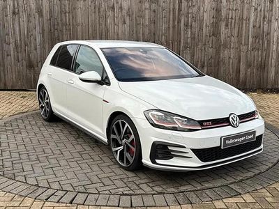 White Used 2019 VW Golf VII GTI Hatchback | £24,299 (A bit pricey)