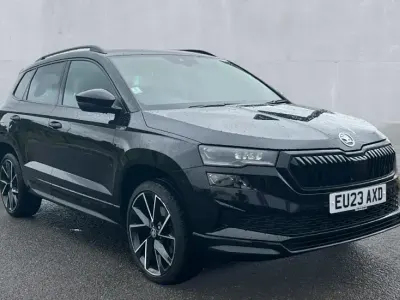 Used Skoda Karoq SportLine 150 HP (110 kW) 2023 Black magic pearl effect SUV