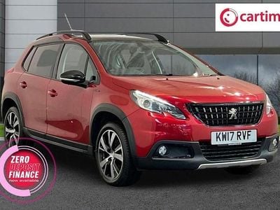 Red Used 2017 Peugeot 2008 GT-line SUV | £9,599 (Fair price)