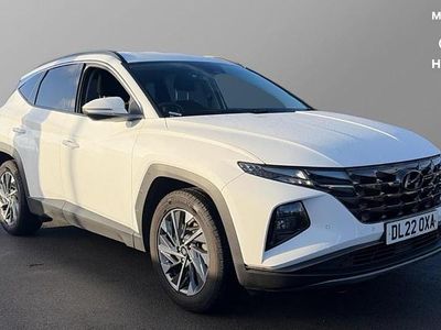 White Used 2022 Hyundai Tucson Premium SUV | £17,019 (Fair price)