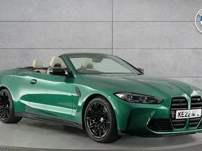 Used BMW M4 Cabriolet Competition Edition 503 HP (369 kW) 2022 Green Cabriolet
