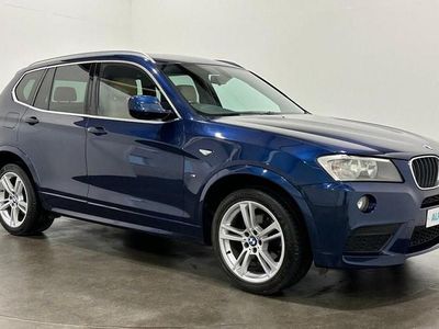 Begagnad BMW X3 M Sport 184 HK (135 kW) 2013 Blå SUV