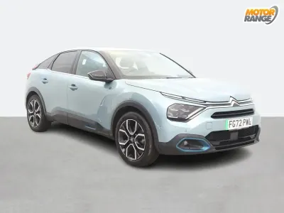 Usado Citroën e-C4 Shine 100 kW (136 HP) 2022 Azul Citadino