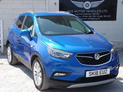 Used Vauxhall Mokka X Elite 140 HP (102 kW) 2018 Blue SUV