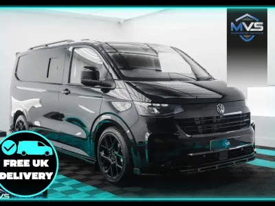 New VW T7 Sportline 2026 Black Van