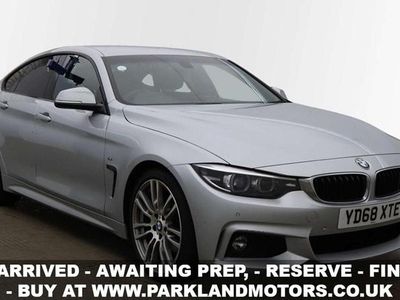 Silver Used 2018 BMW 430 Gran Coupé M Sport Coupe | £14,495