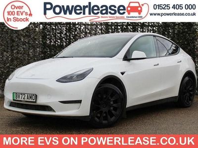 White Used 2022 Tesla Model Y Long Range AWD SUV | £20,489 (Fair price)