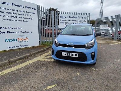 Used Kia Picanto 66 HP (48 kW) 2022 Blue Hatchback