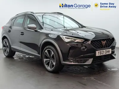 Used Cupra Formentor 150 HP (110 kW) 2021 Black SUV