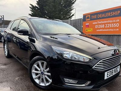 Black Used 2017 Ford Focus Titanium Estate | £7,250 (Fair price)