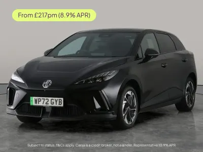 Used MG MG4 EV Trophy 2022 Black Hatchback