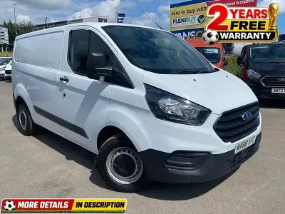 Used Ford Transit Custom 105 HP (77 kW) 2018 White Van
