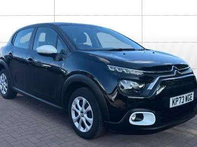 Used Citroën C3 PureTech 83 HP (61 kW) 2023 Black Hatchback