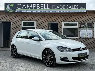 Used VW Golf VII Edition 110 HP (80 kW) 2016 White Hatchback
