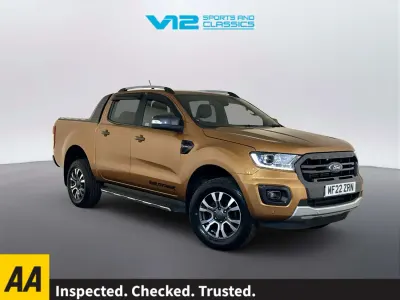 Second-hand Ford Ranger Wildtrack 213 CP (156 kW) 2022 Portocaliu Pickup