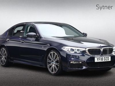 Black Used 2018 BMW 530 M Sport | £21,000 (A bit pricey)