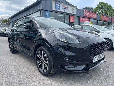 Begagnad Ford Puma ST-Line 125 HK (91 kW) 2023 Svart SUV