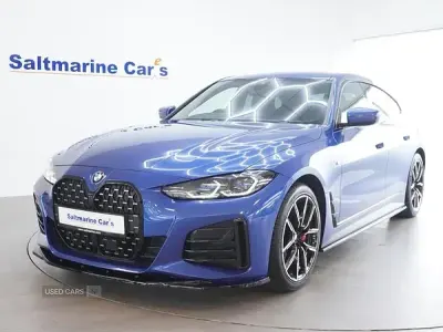 Usado BMW 420 M Sport 184 HP (135 kW) 2022 Azul Coupé