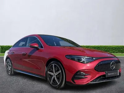 Used Mercedes CLA 250+ AMG line 200 kW (272 HP) 2025 Red Sedan