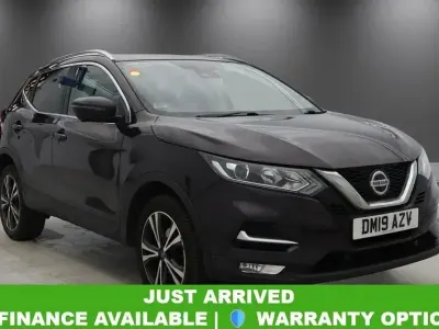 Used Nissan Qashqai N-Connecta 160 HP (117 kW) 2019 Black SUV