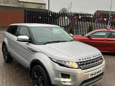 Used Land Rover Range Rover evoque Pure 190 HP (139 kW) 2013 Silver SUV