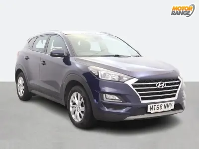 Używany Hyundai Tucson SE 177 KM (130 kW) 2018 Niebieski SUV