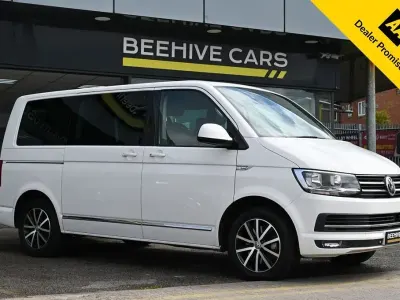 Used VW Caravelle Executive 204 HP (150 kW) 2018 White Van