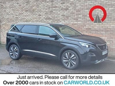 Black Used 2020 Peugeot 5008 Premium SUV | £14,592 (Fair price)