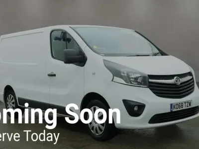 Used Vauxhall Vivaro Sportive 120 HP (88 kW) 2019 White MPV