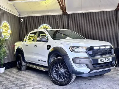 Used Ford Ranger Wildtrack 200 HP (147 kW) 2017 White Pickup