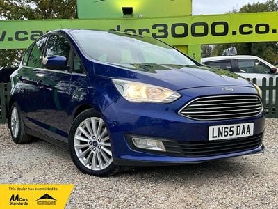 Blue Used 2015 Ford C-MAX Titanium MPV | £4,775 (Fair price)
