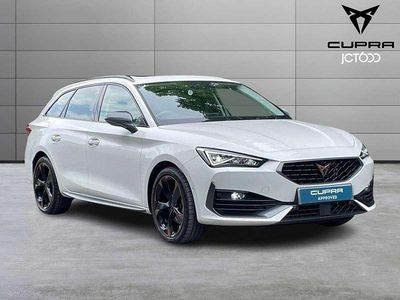 Used Cupra Leon 148 HP (108 kW) 2024 White Estate