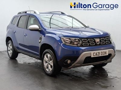Blue Used 2021 Dacia Duster Comfort Hatchback | £9,650 (Good price)