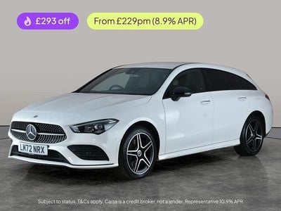 Used Mercedes CLA250e Shooting Brake AMG Line Premium 218 HP (160 kW) 2022 White Estate