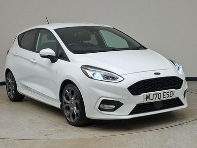 Used Ford Fiesta ST-Line 125 HP (91 kW) 2020 White Hatchback