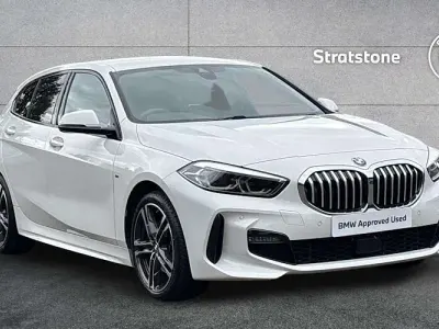 Used BMW 118 M Sport 136 HP (100 kW) 2024 White Hatchback